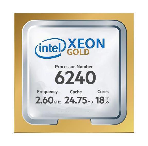 Intel GOLD6240 2.60GHz 18C 24.75M GOLD6240-RFB – Reacondicionado