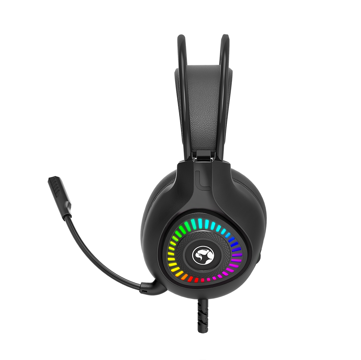 Auriculares gaming Marvo H8325 Akari 40 USB 2.0 cable RGB
