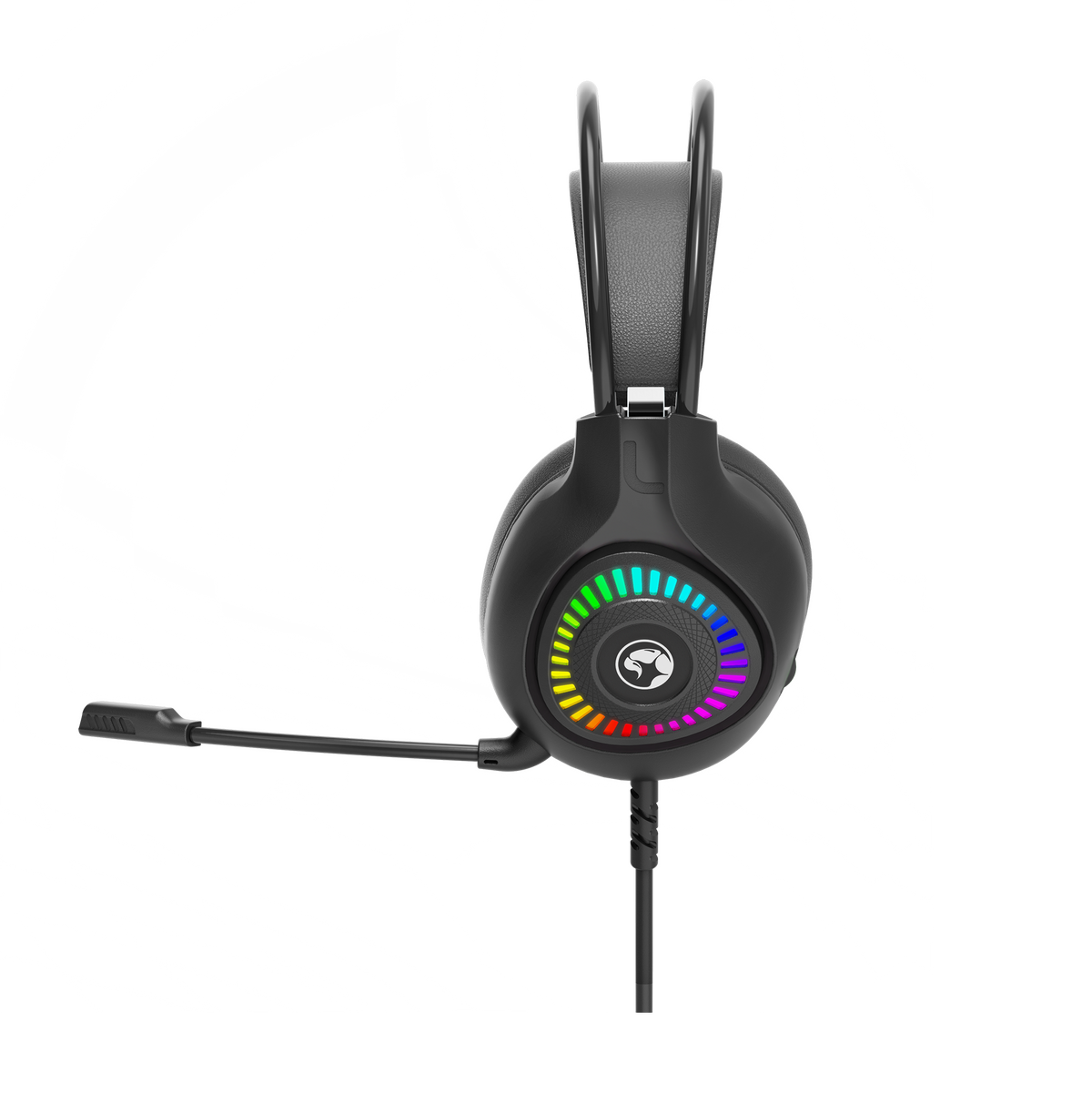Auriculares gaming Marvo H8325 Akari 40 USB 2.0 cable RGB