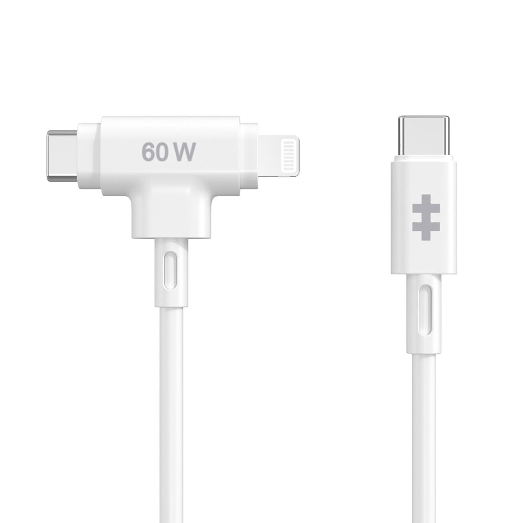 Targus HJ4010WHGL - Cable Lightning, USB-C macho a Lightning, USB-C macho