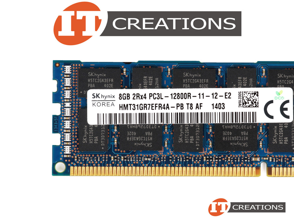 Hynix 8GB (1X8GB) PC3-12800 2RX4 HMT31GR7EFR4A-PB-RFB – Reacondicionado (2)