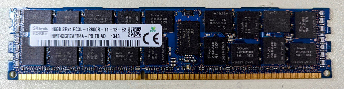 SK hynix Memoria RAM 16 GB DDR3L-1600 RDIMM HMT42GR7AFR4A-PB – Reacondicionado (3)