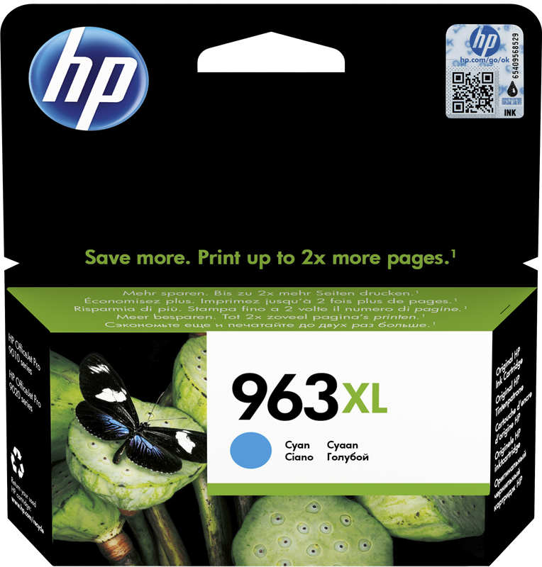 HP 963XL Alto rendimiento cian 3JA27AE#LS3 (3)
