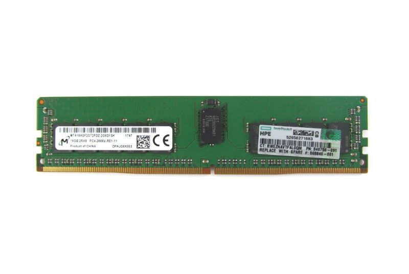 HP 16GB (1x16GB) Dual Rank 868846-001-RFB – Reacondicionado