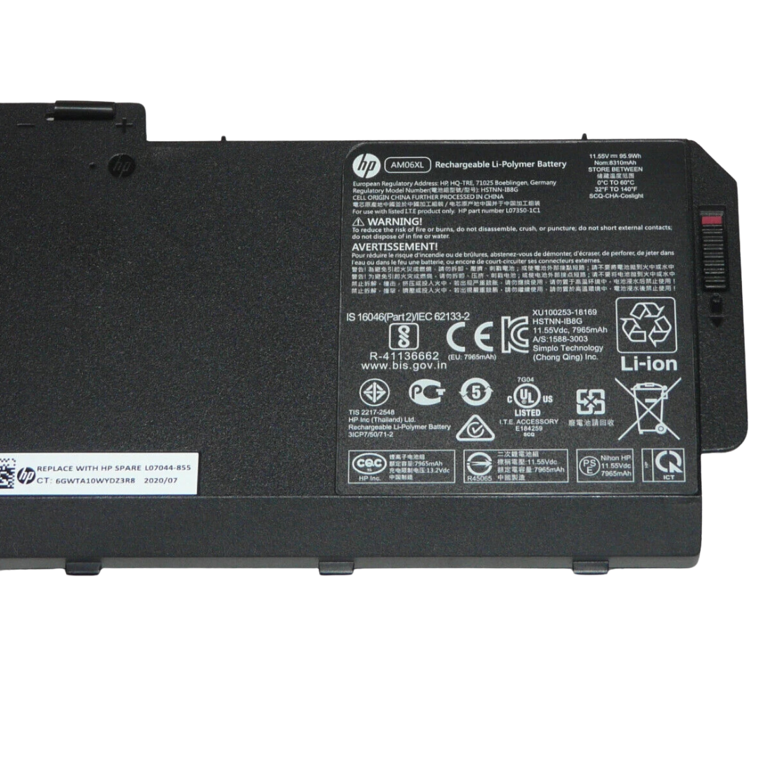 HP 95.9Wh Batería de iones de litio AM06XL (4)