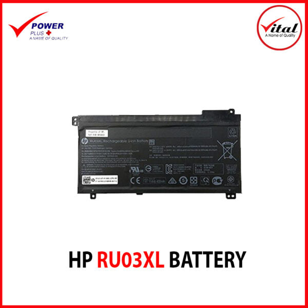 HP 3-cell 48Wh lithium-ion RU03XL