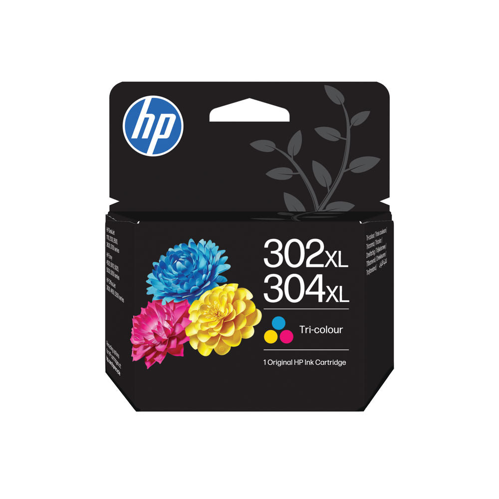 HP 302Xl/304Xl Tri-Color B7RT8AE#LS3 (4)