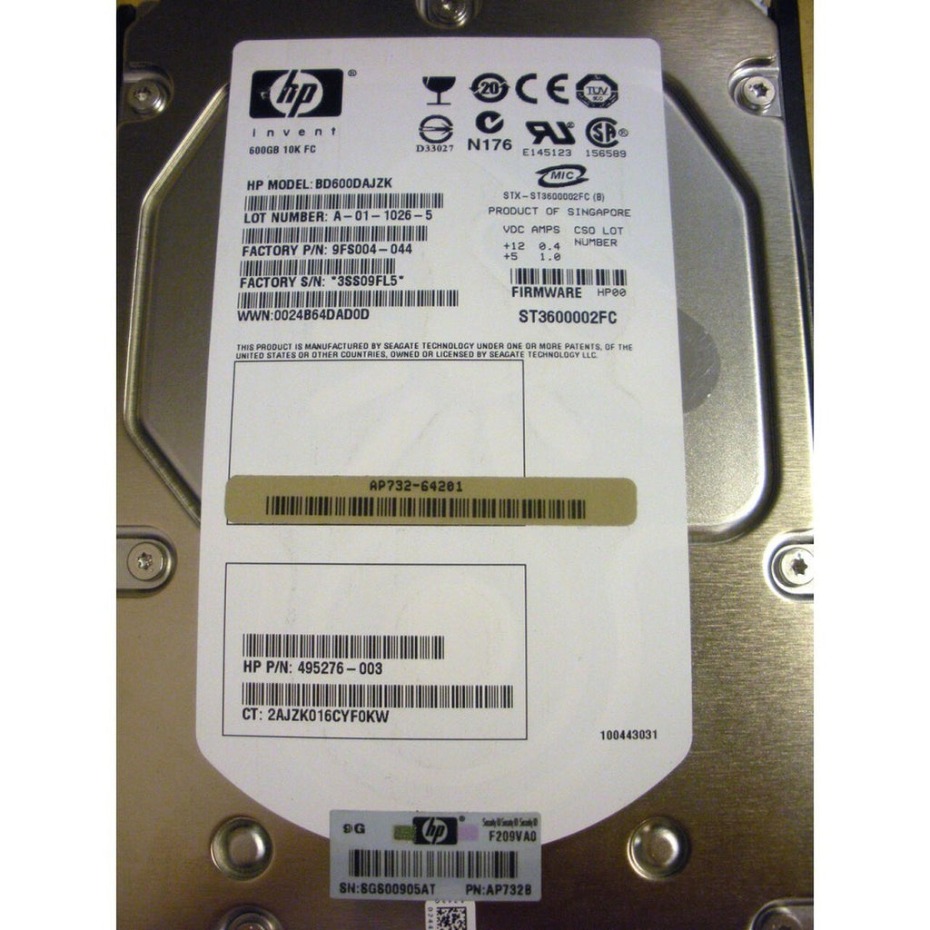 HP EVA M6412A 600GB 10K 4GB AP732A-RFB – Reacondicionado (2)