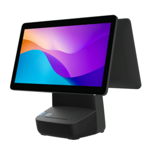HiStone LUNA S, HK528 con Impresora, 39,6 cm (15,6''), Full HD, USB, RS232, Ethernet, Intel Celeron J, SSD, negro