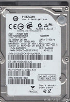 Hitachi 500GB 7.2K 3G 2.5INCH SATA HDD HTS725050A9A364-RFB – Reacondicionado