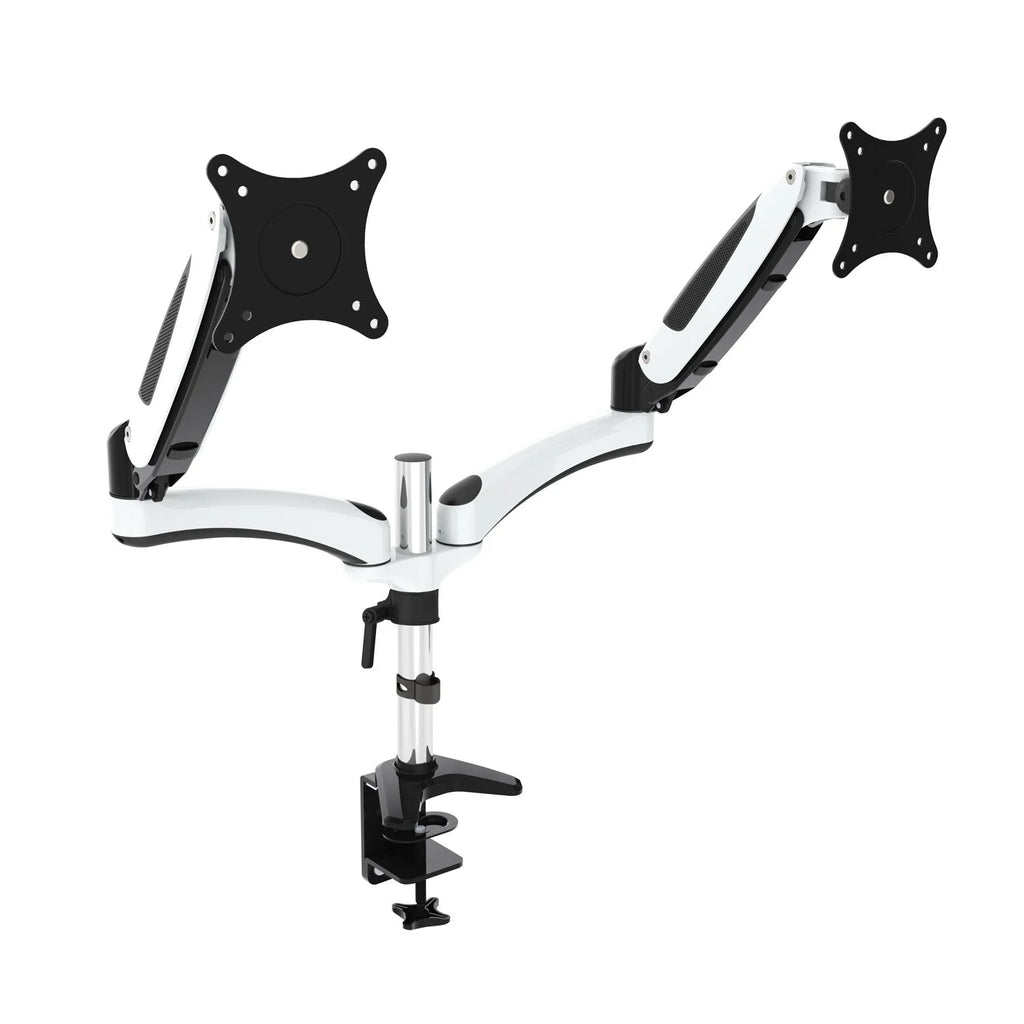 Amer Networks Hydra 2 73,7 cm Escritorio Negro, Cromado, Blanco