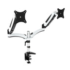 Amer Networks Hydra 2 73,7 cm Escritorio Negro, Cromado, Blanco