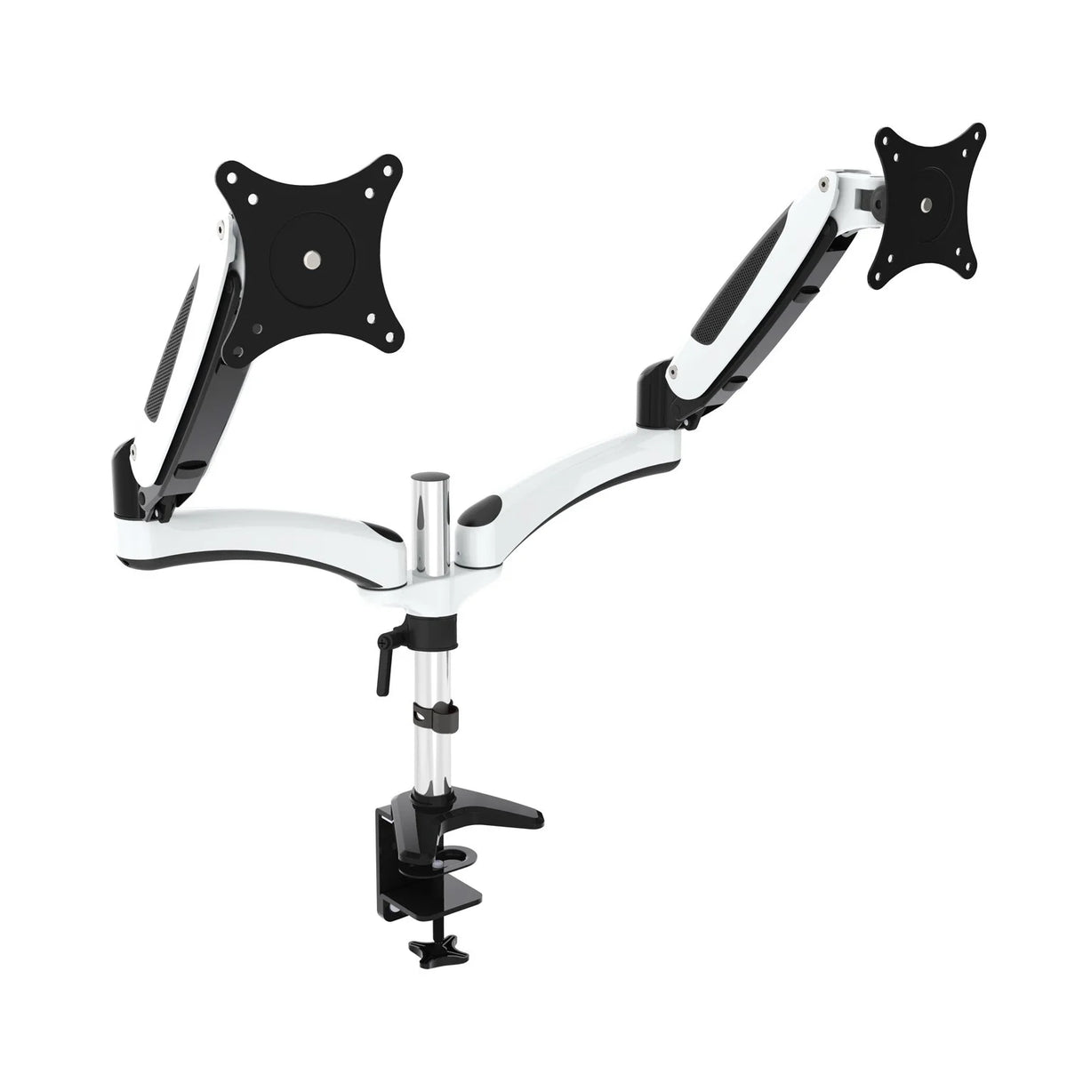Amer Networks Hydra 2 73,7 cm Escritorio Negro, Cromado, Blanco