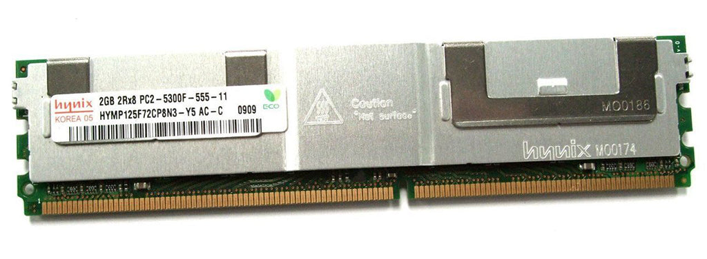 Dell 2GB 2Rx8 PC2-5300F DDR2-667MHz HYMP125F72CP8N3-RFB – Reacondicionado