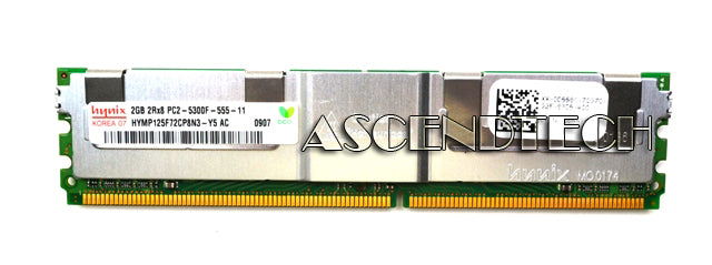 Dell 2GB 2Rx8 PC2-5300F DDR2-667MHz HYMP125F72CP8N3-RFB – Reacondicionado (2)