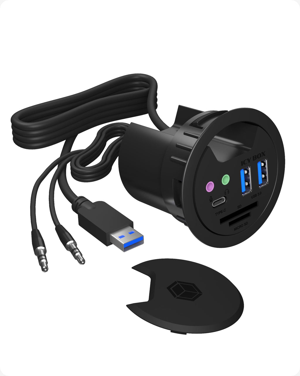 RaidSonic ICY BOX IB-HUB1404A - hub