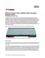 IBM Flex System Fabric CN4093 CN4093-RFB – Reacondicionado