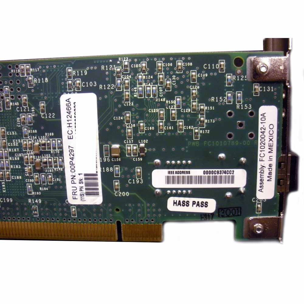 IBM 2 Gigabit Fibre Channel PCI-X 80P4381-RFB – Reacondicionado