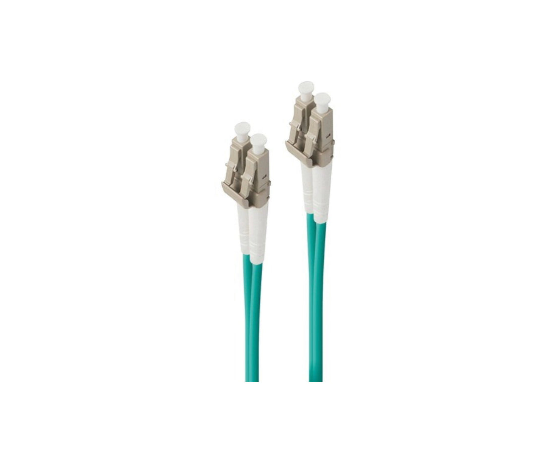 ALOGIC 1m LC-LC 10G Multi Mode Duplex LSZH Fibre Cable vista 2