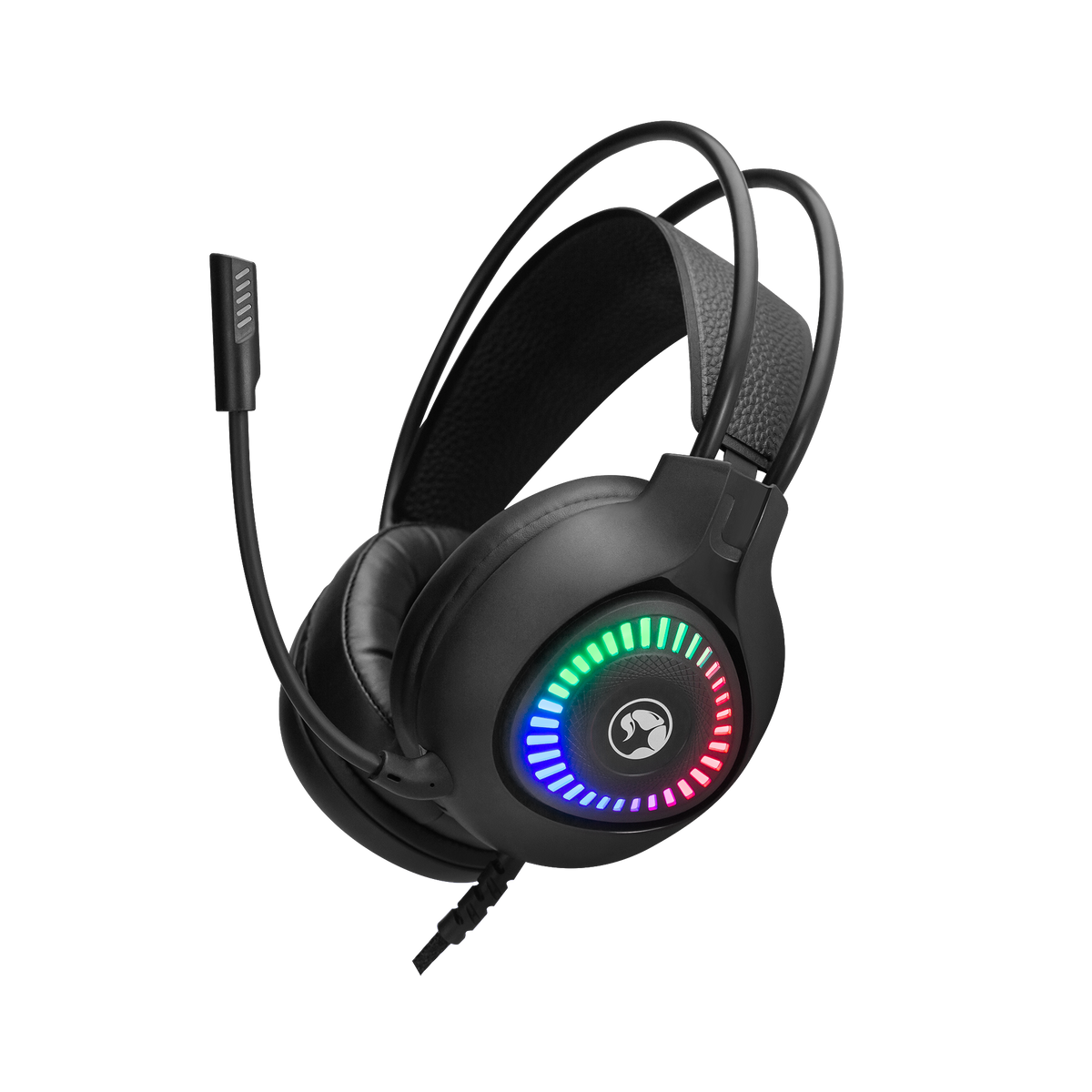 Auriculares gaming Marvo H8325 Akari 40 USB 2.0 cable RGB