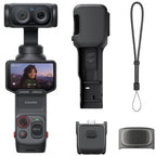 Cámara Digital Deportiva Insta360 Luna Pro/ 8K/ Ángulo de visión 360º/ Negra