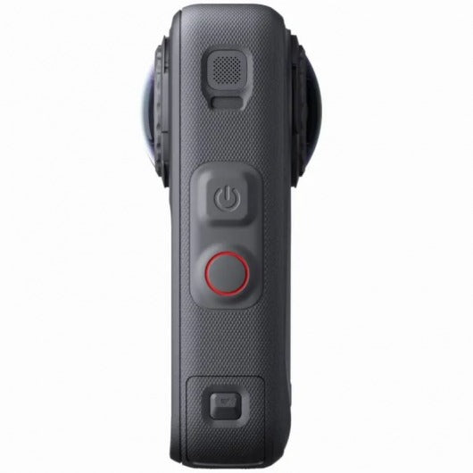 Cámara Digital Deportiva Insta360 X6 Pack Essential/ 8K/ Ángulo de visión 360º/ Negra/ Incluye Stick, Baterías, Bolsa y Capuchón de Lente (3)