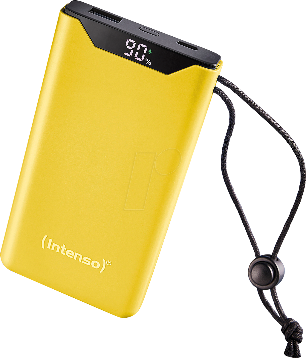 Intenso 7332039 batería externa Polímero de litio 10000 mAh Amarillo