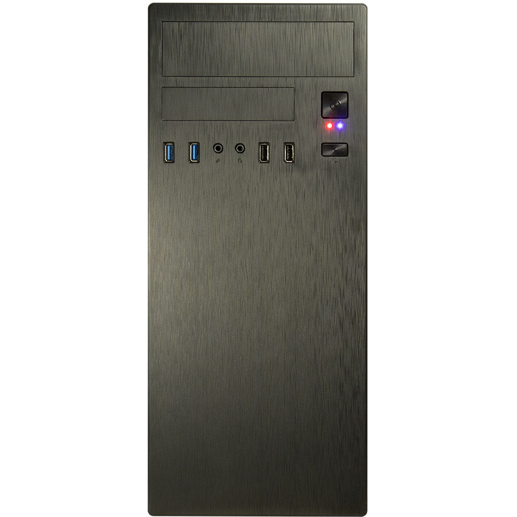 Inter-Tech IT-2812 Empresarial Torre media Negro