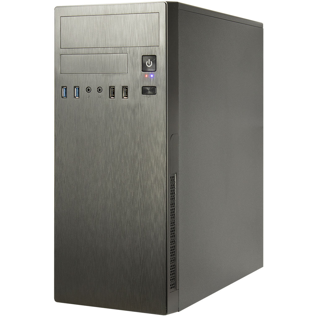 Inter-Tech IT-2812 Empresarial Torre media Negro