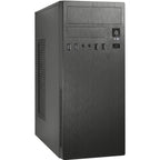 Inter-Tech IT-2812 Empresarial Torre media Negro