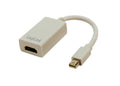 LogiLink CV0036A adaptador de cable de vídeo 0,1 m Mini DisplayPort HDMI tipo A (Estándar) Gris