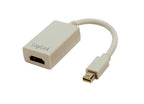 LogiLink CV0036A adaptador de cable de vídeo 0,1 m Mini DisplayPort HDMI tipo A (Estándar) Gris