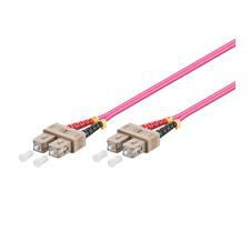 Microconnect FIB222001-4 Cable de fibra óptica e InfiniBand 1 m SC Violeta