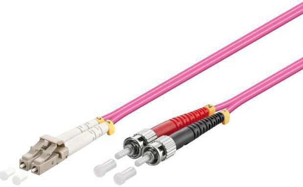 Microconnect FIB412015-4 Cable de fibra óptica e InfiniBand 15 m LC ST Violeta