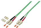 Microconnect FIB571002 Cable de fibra óptica e InfiniBand 2 m SC Verde
