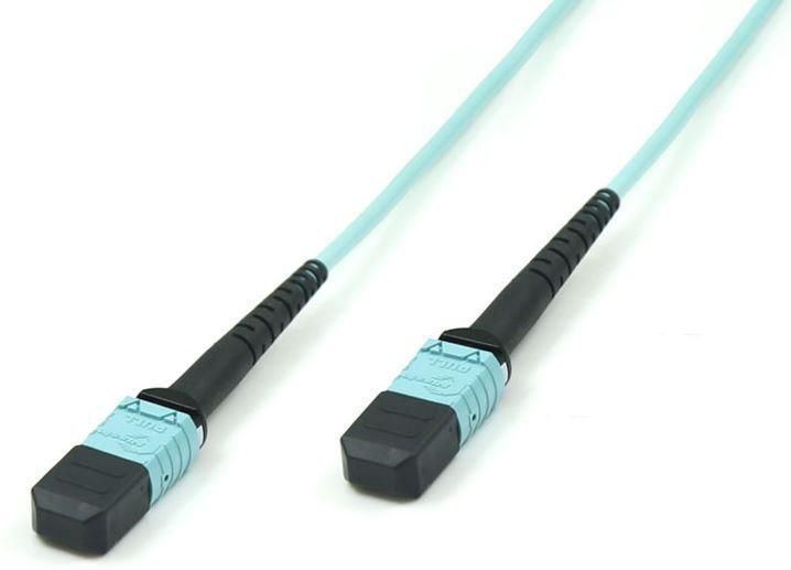 Microconnect FIB996002MTP Cable de fibra óptica e InfiniBand 2 m MTP Color aguamarina