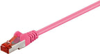Microconnect SSTP620PI cable de red Rosa 20 m Cat6 S/FTP (S-STP)