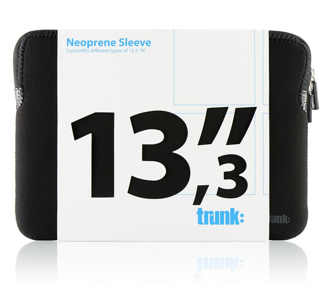 Trunk 13,3" PC Sleeve Black TR-PC13-BLK