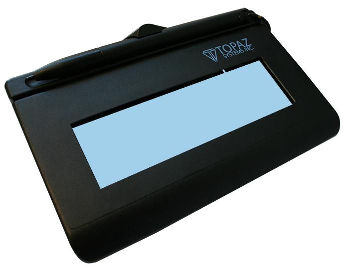 Topaz SigLite Backlit LCD 1x5 HID T-LBK460-HSB-R