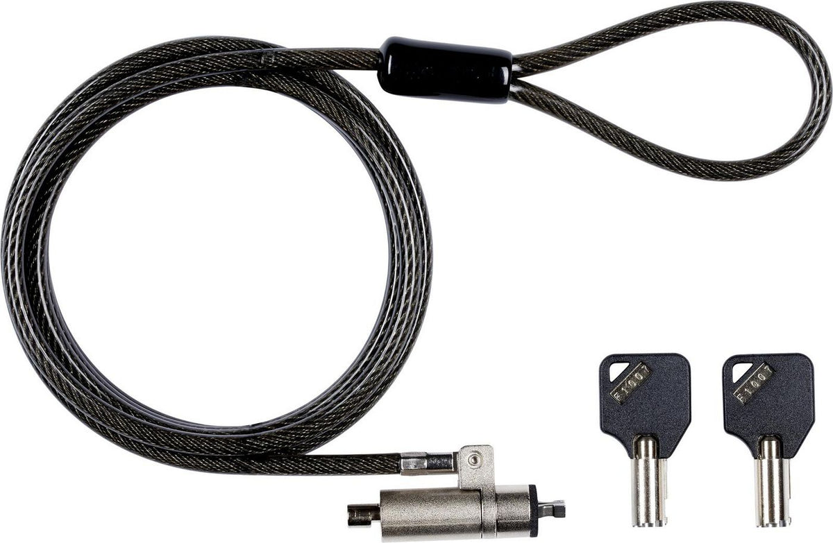 eSTUFF GLB220301 cable antirrobo Negro 1,8 m