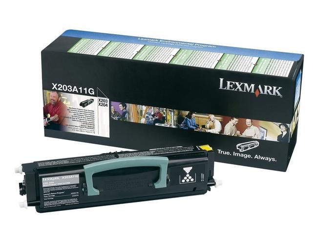 Lexmark Return Program Black Print X203A11G
