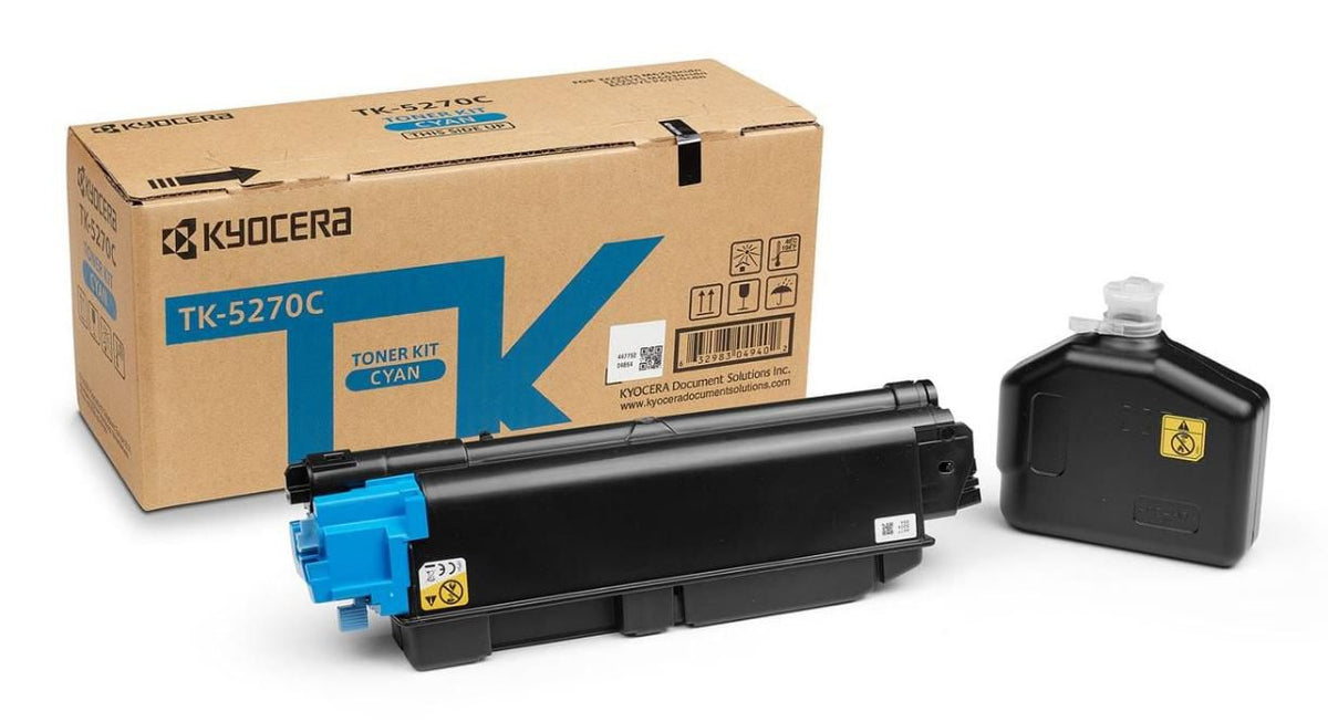 KYOCERA TK-5270C cartucho de tóner 1 pieza(s) Original Cian