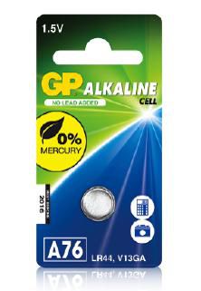 GP ALKALINE BUTTON CELL LR44 102002
