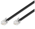Microconnect MPK115B cable telefónico 15 m Negro