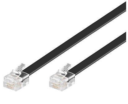 Microconnect MPK115B cable telefónico 15 m Negro