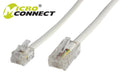Microconnect MPK451 cable telefónico 1 m Blanco