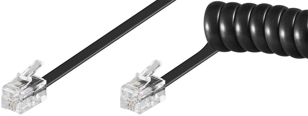 Microconnect MPK10200 cable telefónico 2 m Negro