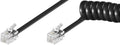 Microconnect MPK10200 cable telefónico 2 m Negro