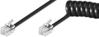 Microconnect MPK10200 cable telefónico 2 m Negro