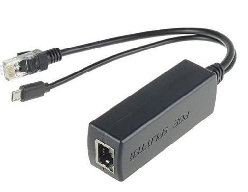 Microconnect MC-POESPLITTER divisor de red Energía sobre Ethernet (PoE) Negro